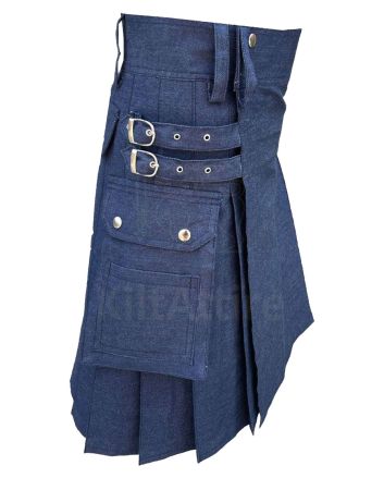 Blue Denim Kilt