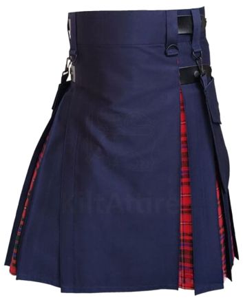 Blue Hybrid Kilt
