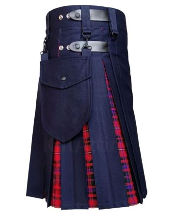 Blue Hybrid Kilt