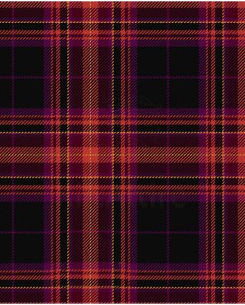 Bradshaw Black Modern Tartan Kilt