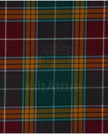 Buchanan Muted Tartan kilt Front 
