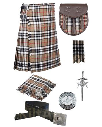 Camel Thomson Tartan Kilt Deal