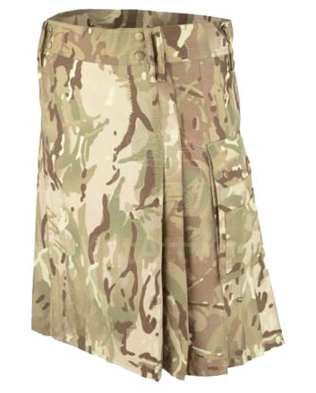Camouflage Highlander Combat Kilt