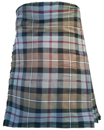 Campbell of Cawdor Weathered Tartan Kilt Front