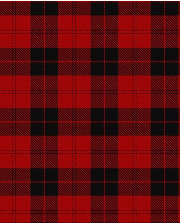 Campbell Red Modern Tartan Kilt