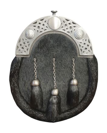 Celtic Knot Seal Skin Sporran