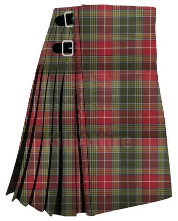 Clan Buchanan Old Weathered Tartan Kilt
