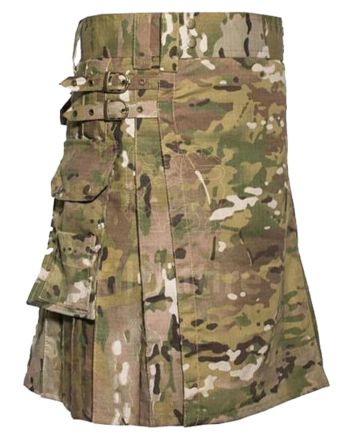Clan Multicam Kilt For Men