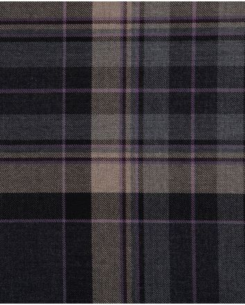 Clunie Burn Charcoal Modern Tartan Kilt