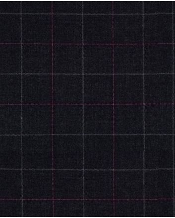 Clunie Charcoal Modern Tartan Kilt