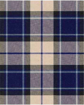 Comrie Navy Blue Modern Tartan Kilt