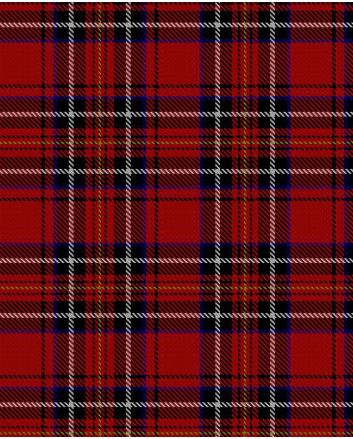 Cornish Brewery Red Modern Tartan Kilt