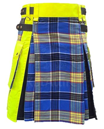 Deluxe Hybrid Modern Tartan Utility Kilt