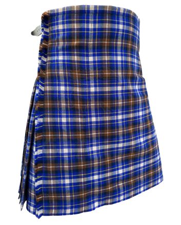 Devon Blue Tartan Kilt