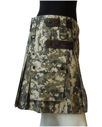 Digital Camouflage Utility Kilt