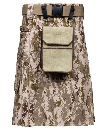 Digital Fashion Camo Utility Kilt