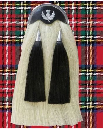 Drummer Horse Hair Sporran with Thistle