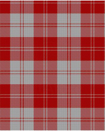 Erskine Red Modern Tartan Kilt
