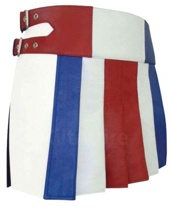 Fashion Gladiator Leather Kilt