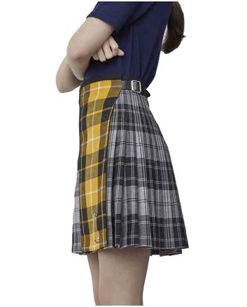 Fashion Mix and Match Kilt for Women Front