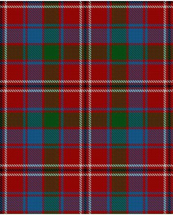 Fitzgerald Red Modern Tartan Kilt