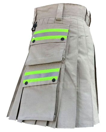 Grey Firefighter Utility Kilt