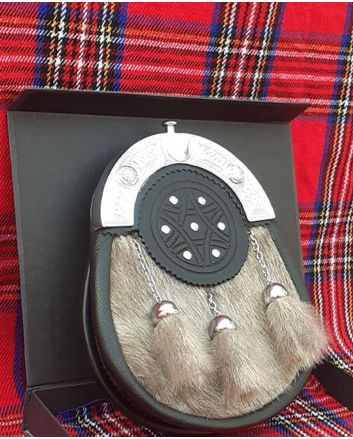 Grey Seal Skin Full Dress Sporran