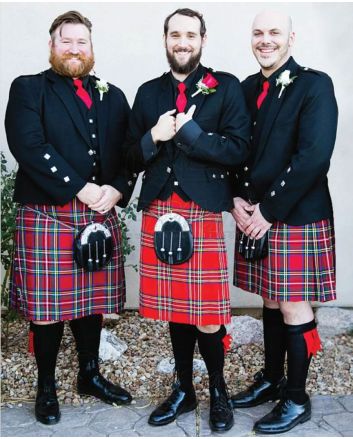 Groomsmen Argyll Kilt Outfit