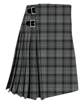 Hebridean Pewter Modern Tartan Kilt