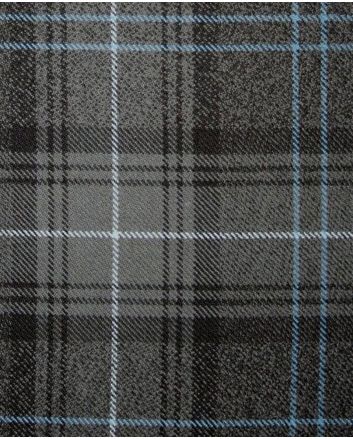 Highland Granite Blue Modern Tartan Kilt