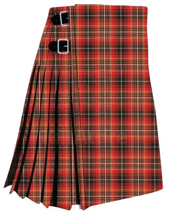 Innes Red Weathered Tartan Kilt