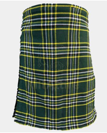 Irish Dark Green Tartan Kilt