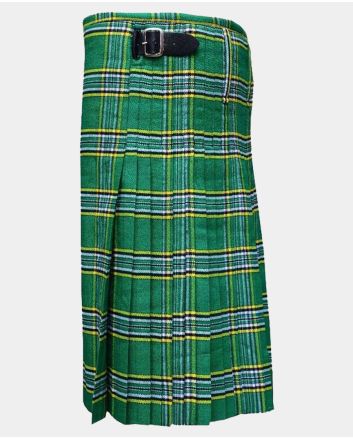 Clan Irish National Modern Tartan Kilt