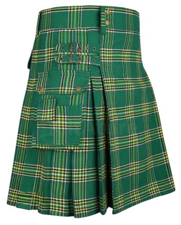 Irish Tartan Utility Kilt