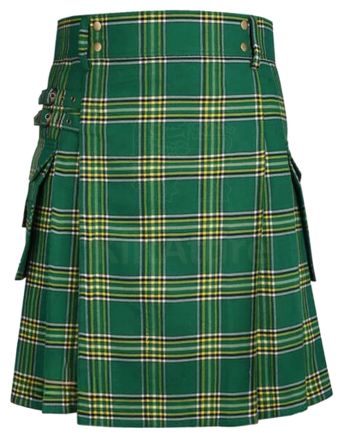 Irish Tartan Utility Kilt