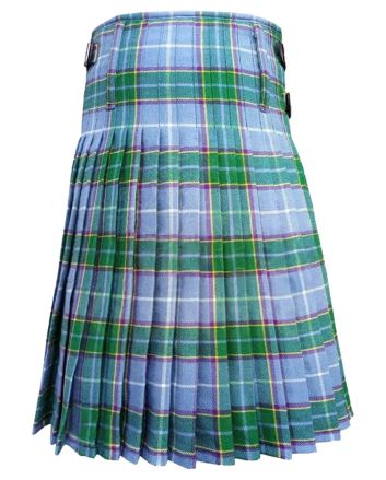 Isle of Man Manx Laxey Blue Tartan Kilt