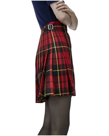 Ladies Wallace Tartan Kilt 