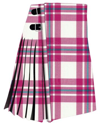 MacGregor Raspberry Tartan Kilt