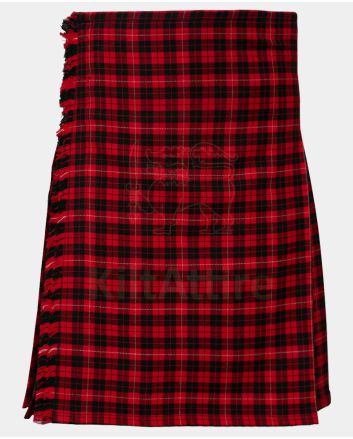 Mckinney Red Modern Tartan Kilt