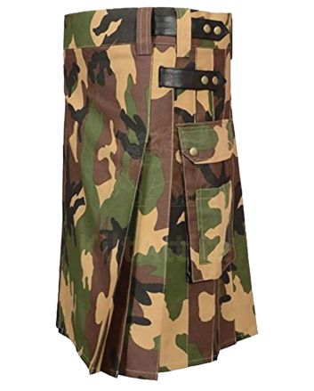 Military Camouflage Tactical Utility Kilt