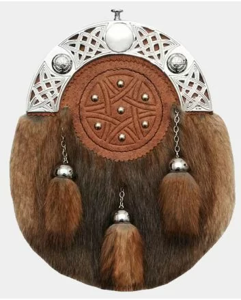 Musquash Dress Sporran with Targe