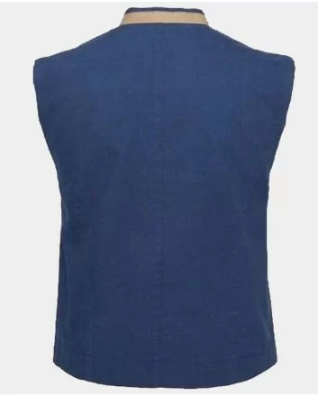 Navy Blue Austrian Tirol Waistcoat