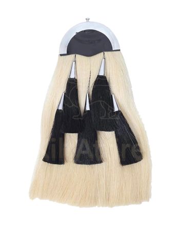 Original Horse Hair Sporran With Black Tassels