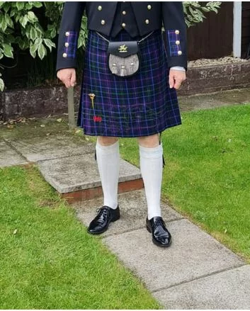Pride of Wales Modern Tartan Kilt