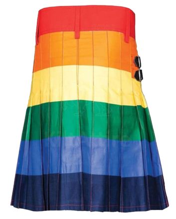 Pride Rainbow Hybrid Utility Kilt