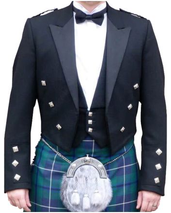 Prince Charlie Jacket and 3 Button Waistcoat
