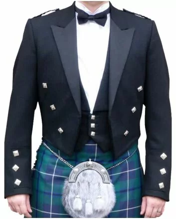 Prince Charlie Jacket and 3 Button Waistcoat