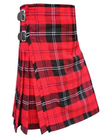 Ramsay Red Modern Tartan Kilt