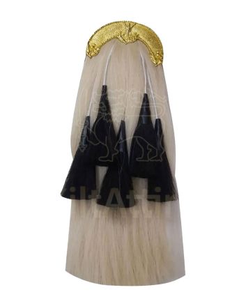 Real Horse Hair Sporran With Black Tassels