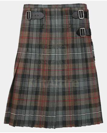 Robertson Hunting Weathered Tartan Kilt Front